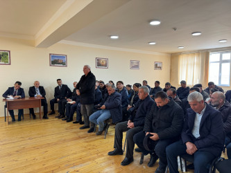 Laçın Rayon İcra Hakimiyyətinin başçısı Aqil Nəzərlinin növbəti görüşü-səyyar qəbulu Ağcabədi rayonunda keçirildi. 04.03.2026