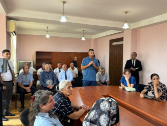 Laçın Rayon İcra Hakimiyyətinin başçısı Aqil Nəzərlinin növbəti görüşü-səyyar qəbulu Mincəçevir şəhərində keçirildi. 25.08.2026