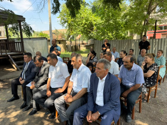 Laçın Rayon İcra Hakimiyyətinin başçısı Aqil Nəzərlinin növbəti görüşü-səyyar qəbulu İmişli rayonunda keçirildi. 03.07.2026