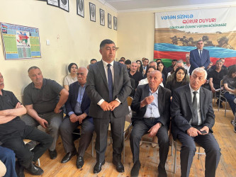 Laçın Rayon İcra Hakimiyyətinin başçısı Aqil Nəzərlinin növbəti görüşü-səyyar qəbulu Abşeron rayonunda keçirildi. 25.05.2026