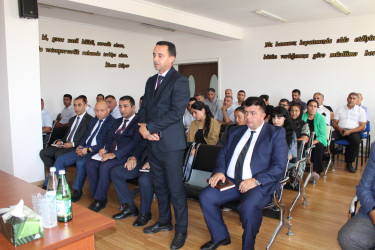 Laçın Rayon İcra Hakimiyyətinin başçısı Aqil Nəzərlinin növbəti görüşü-səyyar qəbulu Ağcabədi rayonunun Taxta Körpü qəsəbəsində keçirildi. 25.07.2025