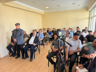 Laçın Rayon İcra Hakimiyyətinin başçısı Aqil Nəzərlinin növbəti görüşü-səyyar qəbulu Kürdəmir rayonu ərazisində keçirildi.