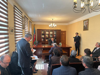 Laçın Rayon İcra Hakimiyyətinin başçısı Aqil Nəzərlinin növbəti görüşü-səyyar qəbulu Bakı şəhərinin Nərimanov rayonunda keçirildi. 17.04.2026