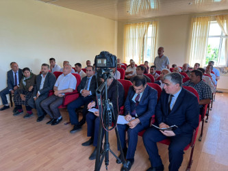 Laçın Rayon İcra Hakimiyyətinin başçısı Aqil Nəzərlinin növbəti görüşü-səyyar qəbulu Ağcabədi rayonunun Aran kəndində keçirildi. 21.05.2025