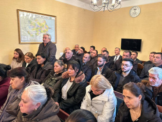 Laçın Rayon İcra Hakimiyyətinin başçısı Aqil Nəzərlinin növbəti görüşü-səyyar qəbulu Bakı şəhərinin Nərimanov rayonunda keçirildi. 13.02.2026