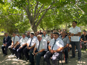 Laçın Rayon İcra Hakimiyyətinin başçısı Aqil Nəzərlinin növbəti görüşü-səyyar qəbulu Bərdə rayonu ərazisində keçirildi. 15.07.2025