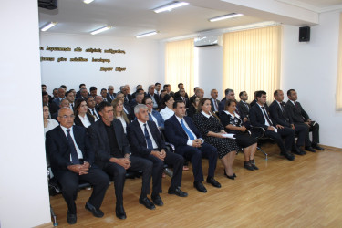 Yeni Azərbaycan Partiyasının Laçın Rayon Təşkilatının XII hesabat konfransı keçirilib