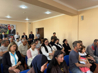 Laçın Rayon İcra Hakimiyyətinin başçısı Aqil Nəzərlinin növbəti görüşü-səyyar qəbulu Gəncə şəhərində keçirildi. 05.06.2026
