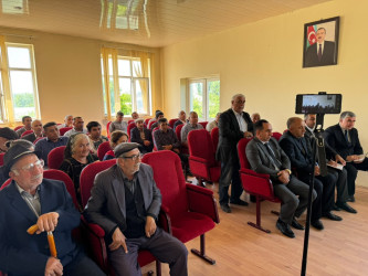 Laçın Rayon İcra Hakimiyyətinin başçısı Aqil Nəzərlinin növbəti görüşü-səyyar qəbulu Ağcabədi rayonunda keçirildi. 03.06.2026