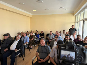 Laçın Rayon İcra Hakimiyyətinin başçısı Aqil Nəzərlinin növbəti görüşü-səyyar qəbulu Kürdəmir rayonu ərazisində keçirildi.