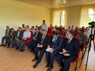 Laçın Rayon İcra Hakimiyyətinin başçısı Aqil Nəzərlinin növbəti görüşü-səyyar qəbulu Ağcabədi rayonunun Aran kəndində keçirildi. 21.05.2025