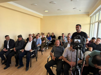 Laçın Rayon İcra Hakimiyyətinin başçısı Aqil Nəzərlinin növbəti görüşü-səyyar qəbulu Kürdəmir rayonu ərazisində keçirildi.