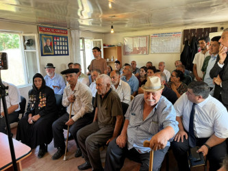 Laçın Rayon İcra Hakimiyyətinin başçısı Aqil Nəzərlinin növbəti görüşü-səyyar qəbulu Bərdə rayonunda keçirildi. 24.08.2026