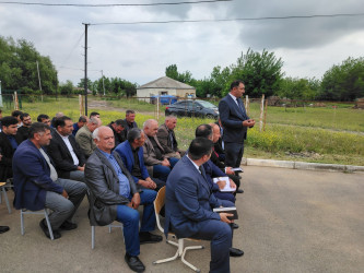 Laçın Rayon İcra Hakimiyyətinin başçısı Aqil Nəzərlinin növbəti görüşü-səyyar qəbulu Ağdam rayonu ərazisində keçirildi. 06.05.2025