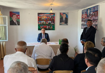Laçın Rayon İcra Hakimiyyətinin başçısı Aqil Nəzərlinin növbəti görüşü-səyyar qəbulu Bərdə rayonunda keçirildi. 02.07.2026