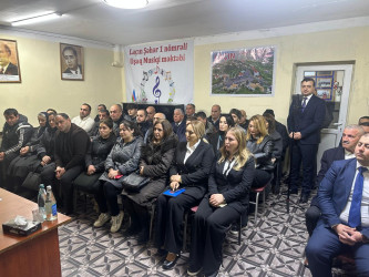 Laçın Rayon İcra Hakimiyyətinin başçısı Aqil Nəzərlinin növbəti görüşü-səyyar qəbulu Bakı şəhərinin Nizami rayonunda keçirildi. 11.03.2026