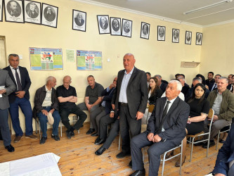 Laçın Rayon İcra Hakimiyyətinin başçısı Aqil Nəzərlinin növbəti görüşü-səyyar qəbulu Abşeron rayonunda keçirildi. 25.05.2026