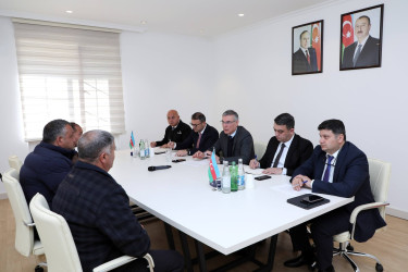 "Azəriqaz" İB-nin baş direktoru Laçın rayonunda vətəndaş qəbulu keçirib