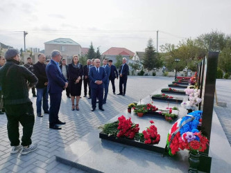 Laçınlı Vətən müharibəsi şəhidi Cabbarov Şahgündüz Habil oğlunun anım mərasimi keçirilmişdir.