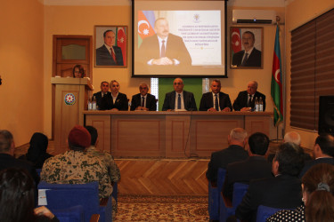 Azərbaycan Respublikasının Prezidenti cənab İlham Əliyevin  Yeni Azərbaycan Partiyasının VIII Qurultayındakı nitqindən irəli gələn vəzifələrə  dair Laçın Rayon İcra Hakimiyyətində geniş tərkibdə müşavirə keçirilmişdir.
