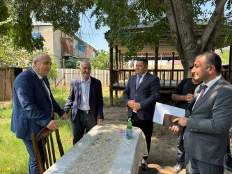 Laçın Rayon İcra Hakimiyyətinin başçısı Aqil Nəzərlinin növbəti görüşü-səyyar qəbulu İmişli rayonunda keçirildi. 03.07.2026