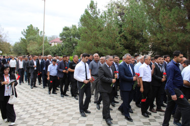 27 Sentyabr - Anım Günü ilə bağlı tədbir keçirilmişdir.