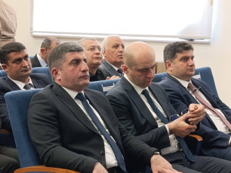 Laçın Rayon İcra Hakimiyyətinin nümayəndələri Xankəndi şəhərində keşirilmiş tədbirdə iştirak etmişlər.