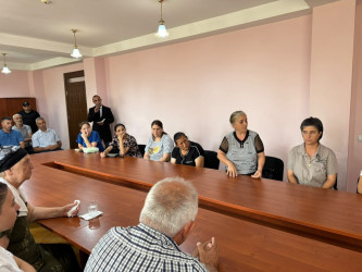 Laçın Rayon İcra Hakimiyyətinin başçısı Aqil Nəzərlinin növbəti görüşü-səyyar qəbulu Mincəçevir şəhərində keçirildi. 25.08.2026