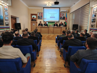 Laçın rayonunda  “Heyvanların identifikasiyası  və qeydiyyat sisteminin formalaşdırılması və tətbiqi” ilə bağlı maarifləndirici tədbir keçirilmişdir.