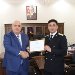 Laçın rayonunda 1 oktyabr - Prokurorluq işçilərinin peşə bayramı günü ilə bağlı tədbir keçirilmişdir. 01.10.2025