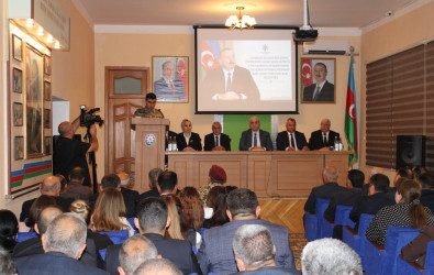 Azərbaycan Respublikasının Prezidenti cənab İlham Əliyevin  Yeni Azərbaycan Partiyasının VIII Qurultayındakı nitqindən irəli gələn vəzifələrə  dair Laçın Rayon İcra Hakimiyyətində geniş tərkibdə müşavirə keçirilmişdir.