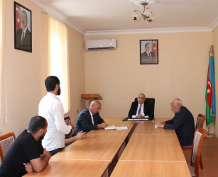 Laçın Rayon İcra Hakimiyyətində vətəndaşların növbəti qəbulu keçirildi. 10.06.2026