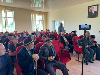 Laçın Rayon İcra Hakimiyyətinin başçısı Aqil Nəzərlinin növbəti görüşü-səyyar qəbulu Ağcabədi rayonunda keçirildi. 03.06.2026