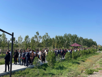 27 Sentyabr Anım Günündə müqəddəs şəhidlərimizin əziz xatirəsi ehtiramla yad edilmişdir.