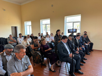 Laçın Rayon İcra Hakimiyyətinin başçısı Aqil Nəzərlinin növbəti görüşü-səyyar qəbulu Şəkidə keçirilmişdir. 10.09.2026