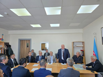 Dövlət orqanlarında ictimai iştirakçılığın tətbiqinin genişləndirilməsi və ictimai  şuraların fəaliyyətinin səmərəliliyinin artırılması mövzusunda tədbir keçirilmişdir.