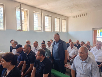 Laçın Rayon İcra Hakimiyyətinin başçısı Aqil Nəzərlinin növbəti görüşü-səyyar qəbulu Bakı şəhərinin Suraxanı rayonu ərazisində keçirildi. 25.06.2025