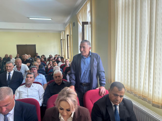 Laçın Rayon İcra Hakimiyyətinin başçısı Aqil Nəzərlinin növbəti görüşü-səyyar qəbulu Qaradağ rayonunda keçirildi. 22.05.2026