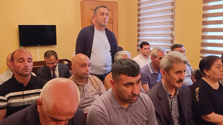 Laçın Rayon İcra Hakimiyyətinin başçısı Aqil Nəzərlinin növbəti görüşü-səyyar qəbulu Nərimanov rayonunda keçirildi. 09.06.2026
