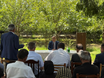 Laçın Rayon İcra Hakimiyyətinin başçısı Aqil Nəzərlinin növbəti görüşü-səyyar qəbulu İmişli rayonunda keçirildi. 03.07.2026