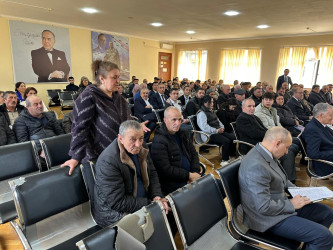 Laçın Rayon İcra Hakimiyyətinin başçısı Aqil Nəzərlinin növbəti görüşü-səyyar qəbulu Bakı şəhərinin Xətai rayonunda keçirildi. 18.03.2026