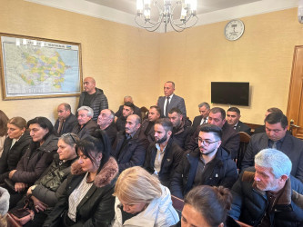 Laçın Rayon İcra Hakimiyyətinin başçısı Aqil Nəzərlinin növbəti görüşü-səyyar qəbulu Bakı şəhərinin Nərimanov rayonunda keçirildi. 13.02.2026