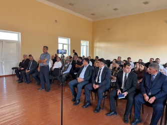 Laçın Rayon İcra Hakimiyyətinin başçısı Aqil Nəzərlinin növbəti görüşü-səyyar qəbulu Şəkidə keçirilmişdir. 10.09.2026