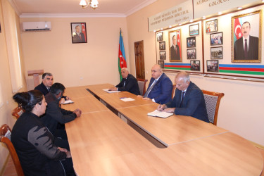 Laçın Rayon İcra Hakimiyyətində vətəndaşların növbəti qəbulu keçirildi. 01.10.2025