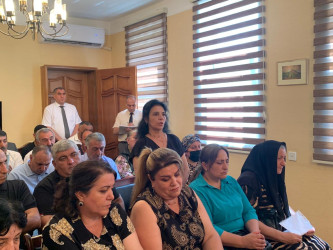 Laçın Rayon İcra Hakimiyyətinin başçısı Aqil Nəzərlinin növbəti görüşü-səyyar qəbulu Bakı şəhərinin Nərimanov rayonunda keçirildi. 18.08.2025