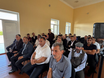 Laçın Rayon İcra Hakimiyyətinin başçısı Aqil Nəzərlinin növbəti görüşü-səyyar qəbulu Şəkidə keçirilmişdir. 10.09.2026