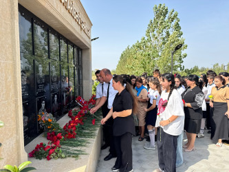 27 Sentyabr - Anım günü ilə bağlı ümumrayon tədbiri keçirilmişdir.  27.09.2026