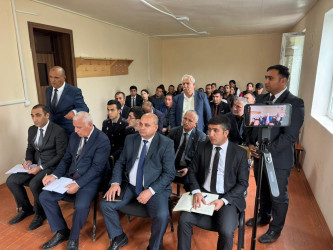 Laçın Rayon İcra Hakimiyyətinin başçısı Aqil Nəzərlinin növbəti görüşü-səyyar qəbulu Ağcabədi rayonunun Taxta Körpü ərazisindəki Ərdəşəvi obasında keçirildi. 02.10.2025