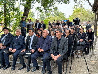 Laçın Rayon İcra Hakimiyyətinin başçısı Aqil Nəzərlinin növbəti görüşü-səyyar qəbulu Ağcabədi rayonunun Taxta Körpü ərazisindəki Alxaslı obasında keçirildi. 02.05.2025