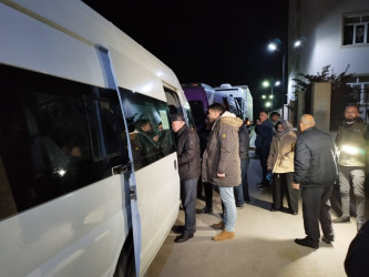 Laçın rayonunun Zabux kəndinə 7-ci mərhələdə daha 30 məcburi köçkün ailəsi yola salındı